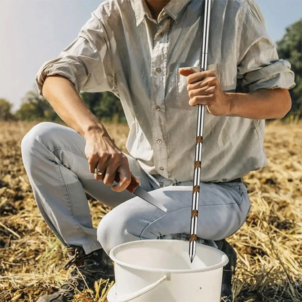 

Высококачественный пробоотборник почвенного сердечника, зонды для проб почвы из нержавеющей стали для сельскохозяйственных геологических исследований, регулируемые для легкого использования