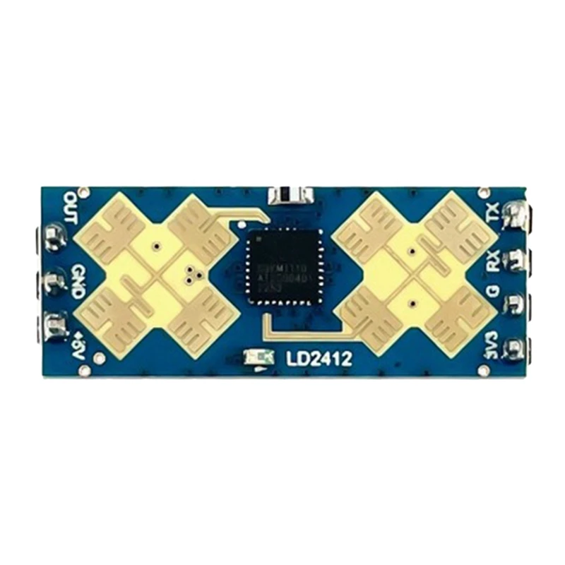 

Sensor Detection Module 24G Human Presence Sensing Radar Module LD2412 Millimeter Wave Radar Wide Angle Detection Module