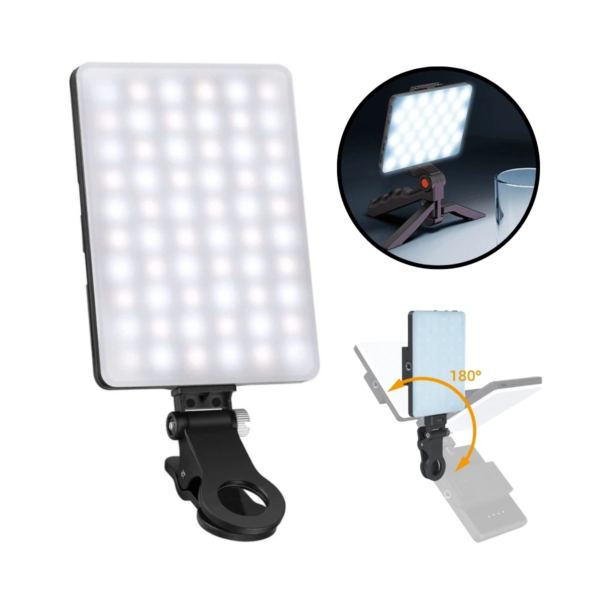 BiColor LED Panel Portable Illuminator for Mamen Mobile Phone CL-V11SE