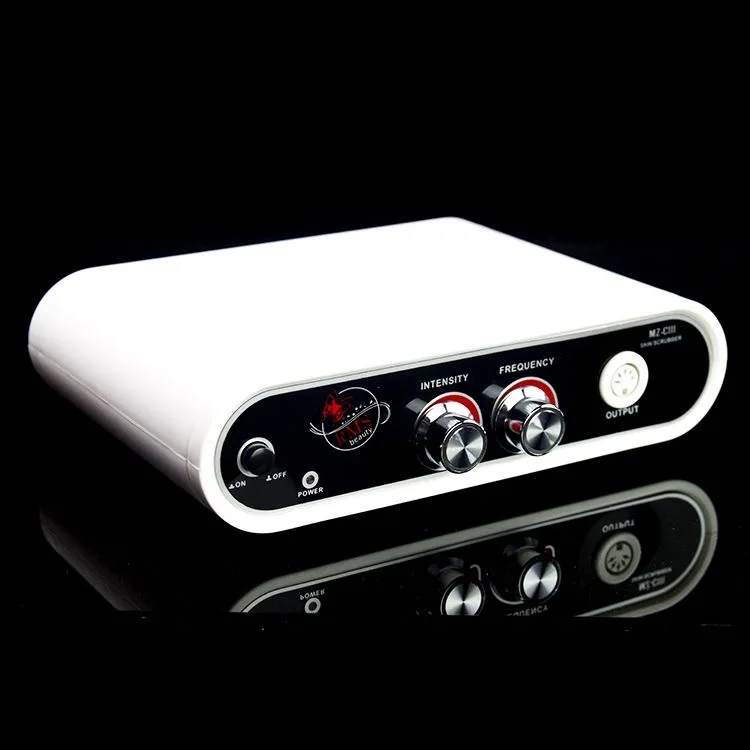 New Black Ultrasonic Face Skin Scrubber Blackhead Acne Spot Removal Facial Dirt Peeling Cleaner Beauty Care Spa Lifting massager