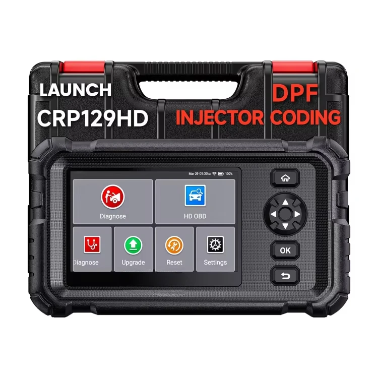 Launch CRP129 HD Full System Diagnostic Scan Tool ABS SRS Code Readers DPF Regen for Truck & Commercial Vehicle