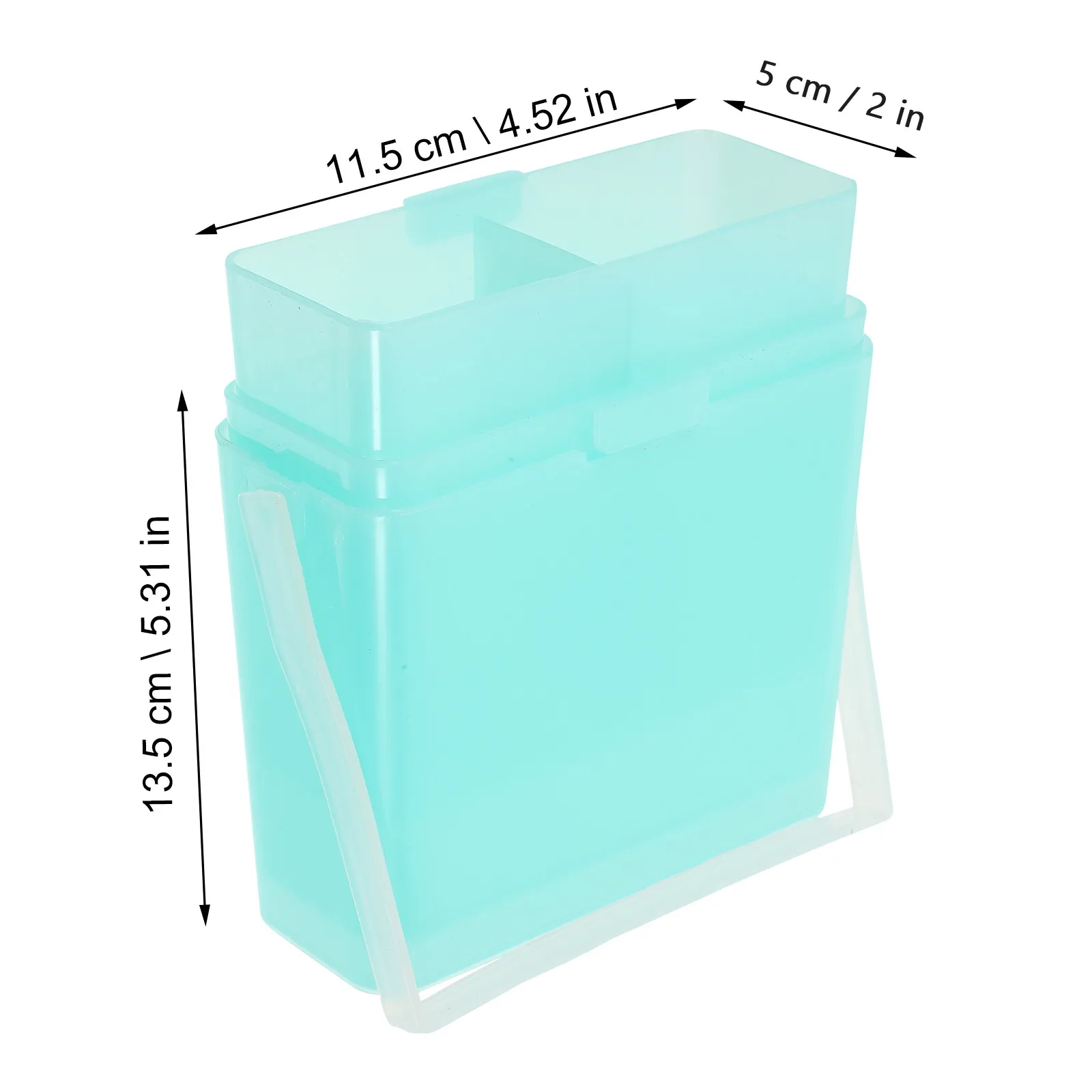 Paint Brush Washer Bucket with Handle Multi Functional Plastic Brush Cleaner Storage Box for Watercolor Artist Paints Convenient