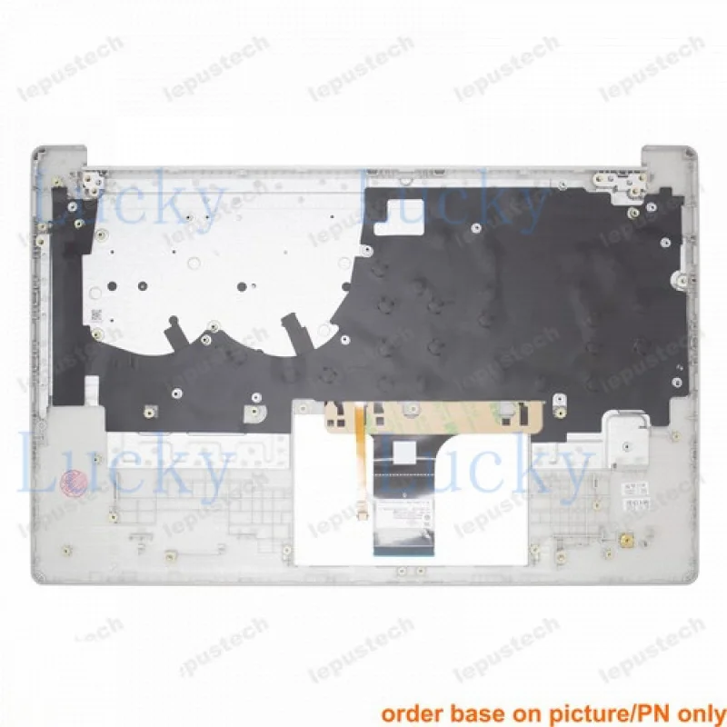 

f for HP 15-FC FD Q286 Q287 N36752-001 silver gray backlit US Keyboard Palmrest single