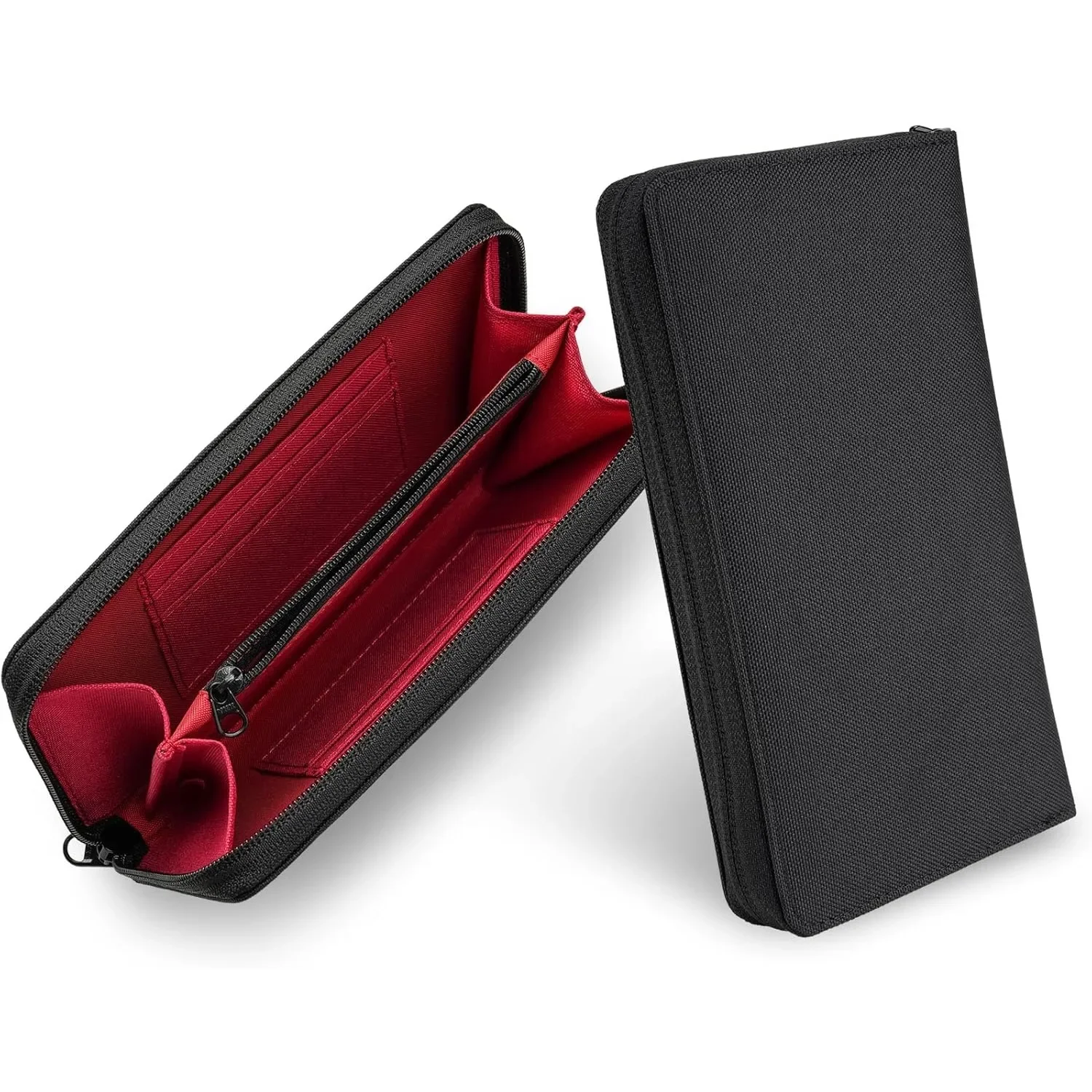 

TACTICAL GEEK PC2 EDC Long Wallet, портативная мужская сумка-клатч для хранения денег и телефона, прочная большая сумка на молнии