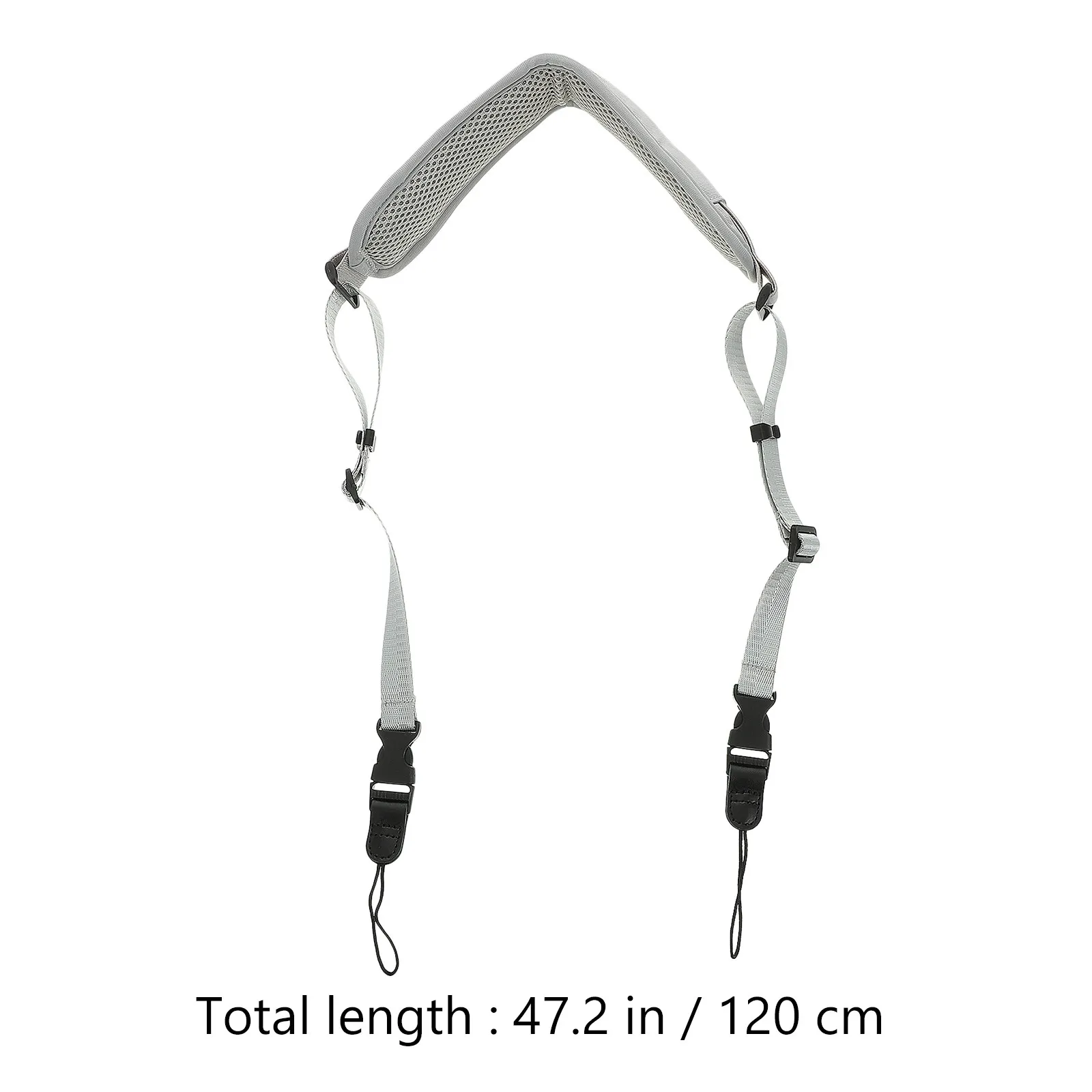 Universal Camera Shoulder Sling Strap Adjustable Length Comfortable Wide Design Heavy-Duty Abrasion-Resistant for All Camera