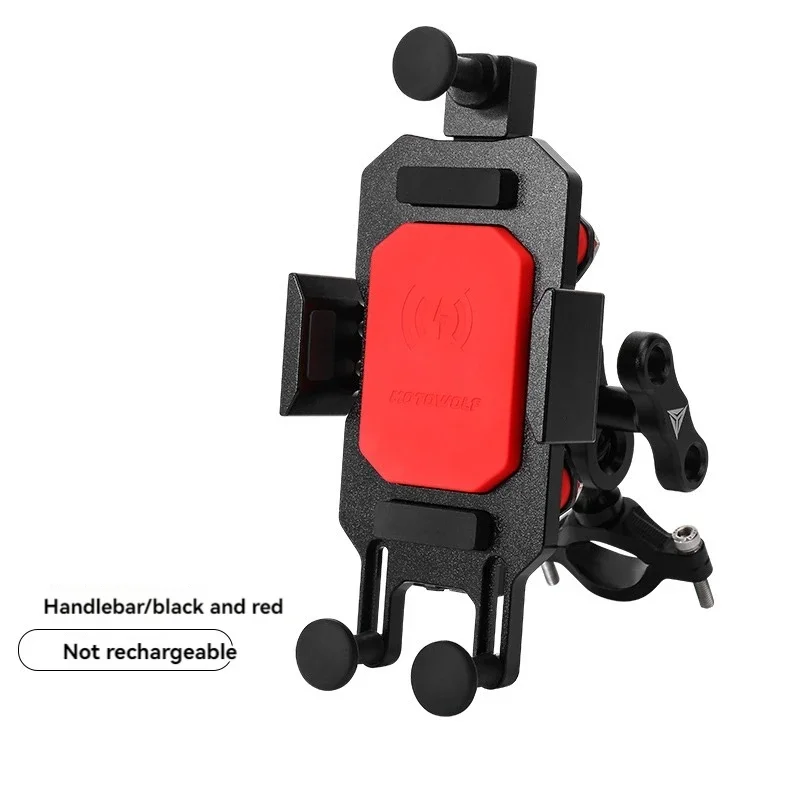 Motorcycle shock-absorbing mobile phone stand shock-absorbing navigation frame electric car delivery motorcycle