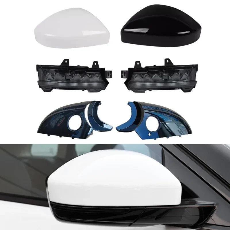 Car Side Mirror Cover Reversing Mirror Bottom Lower Cap For Land Rover Range Rover Evoque 2014-2020 Jaguar F-Pace X761 E-Pace