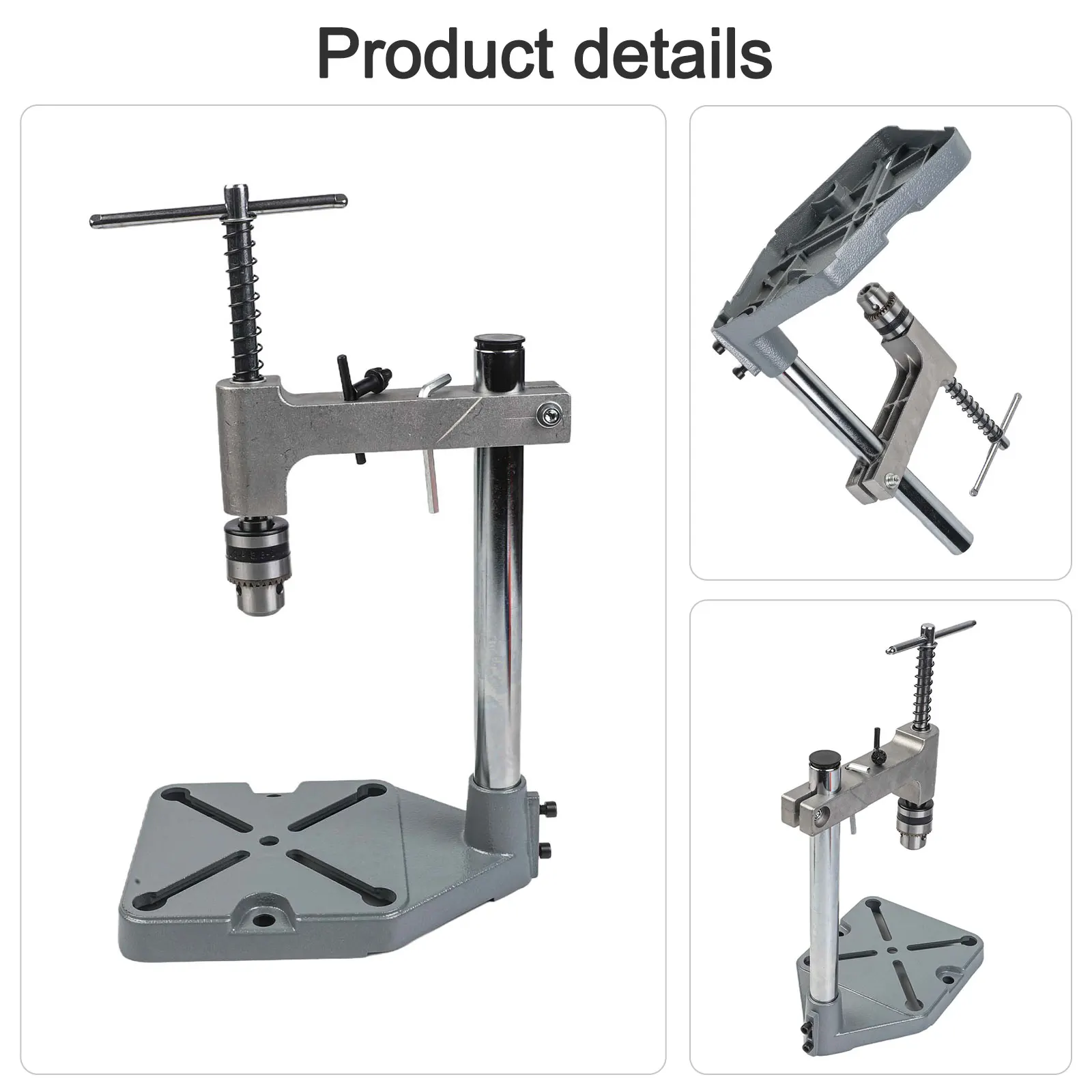 Manual Vertical For Tapping Machine with Adjustable Wrench for Precision For Tapping Operations Clamping Range of 1 5 10mm