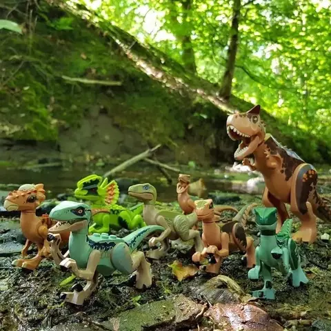 Jurassic Dinosaurs World Velociraptor Triceratops Indominus T-Rex Modell Byggstenar Montera Pedagogiska Leksaker För Barn Gåvor 10 best sales bröllopsgodisar - №6