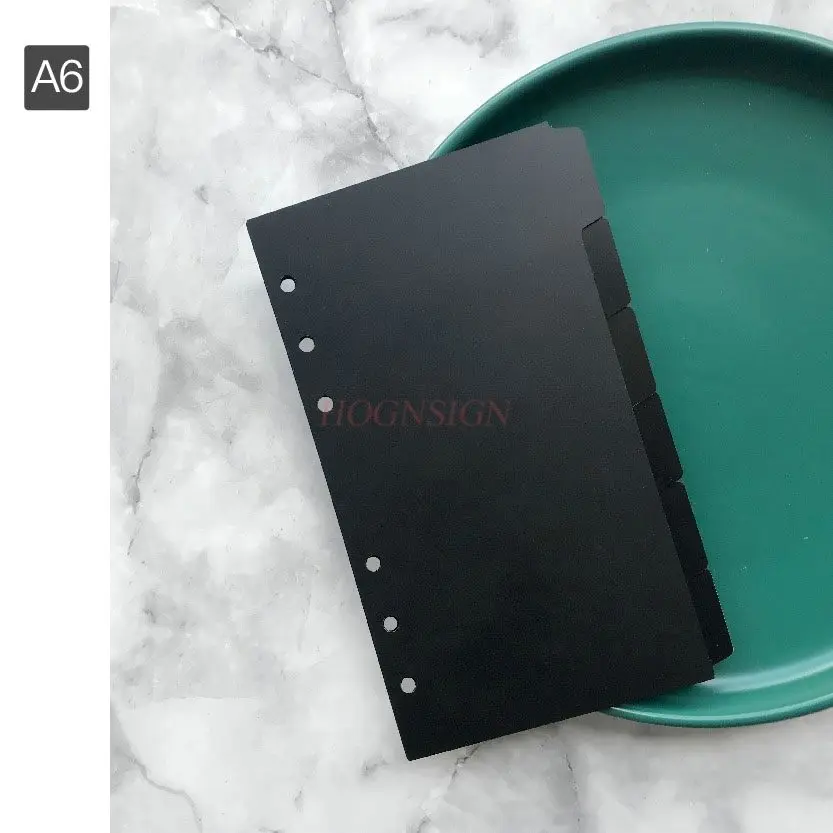 

6-листный индекс для отдельных страниц переплета, ручной книги и книги