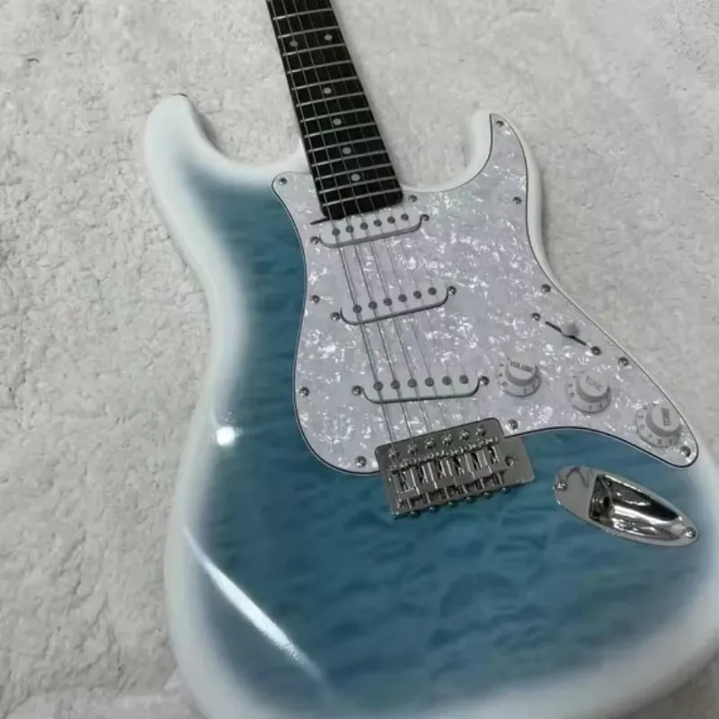 

STLF Wholesale Custom Maple Rosewood Fingerboard Maple Neck Electric Guitar Electric Factory