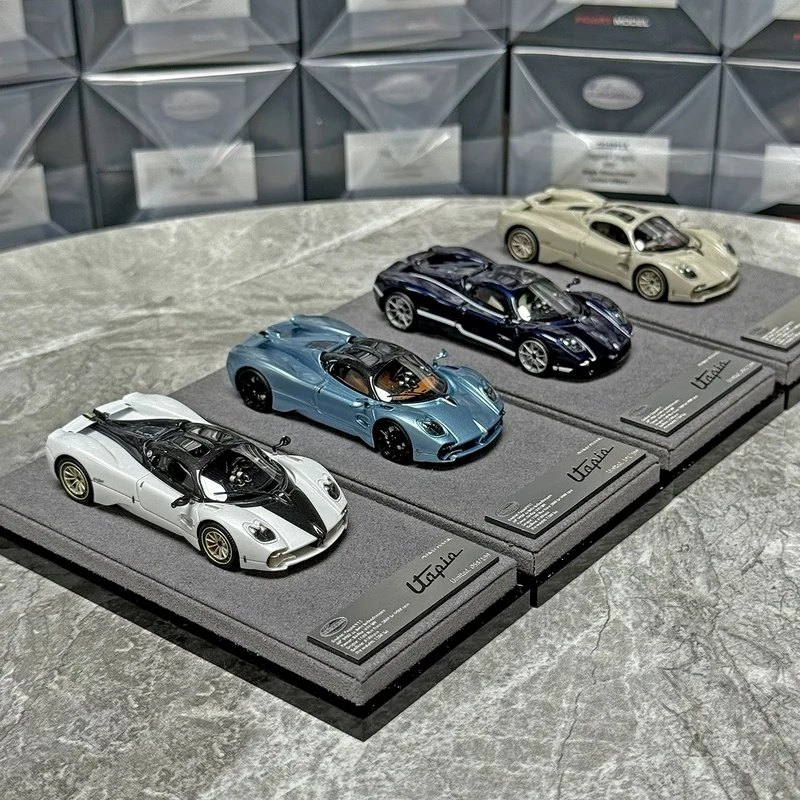 Neu Auf Lager Figur Modell 1:64 Pagani Utopia Harz Modell Limited Edition Miniatur Diecast Pagani Ornament Individuelles Spielzeug Kinder Geschenk