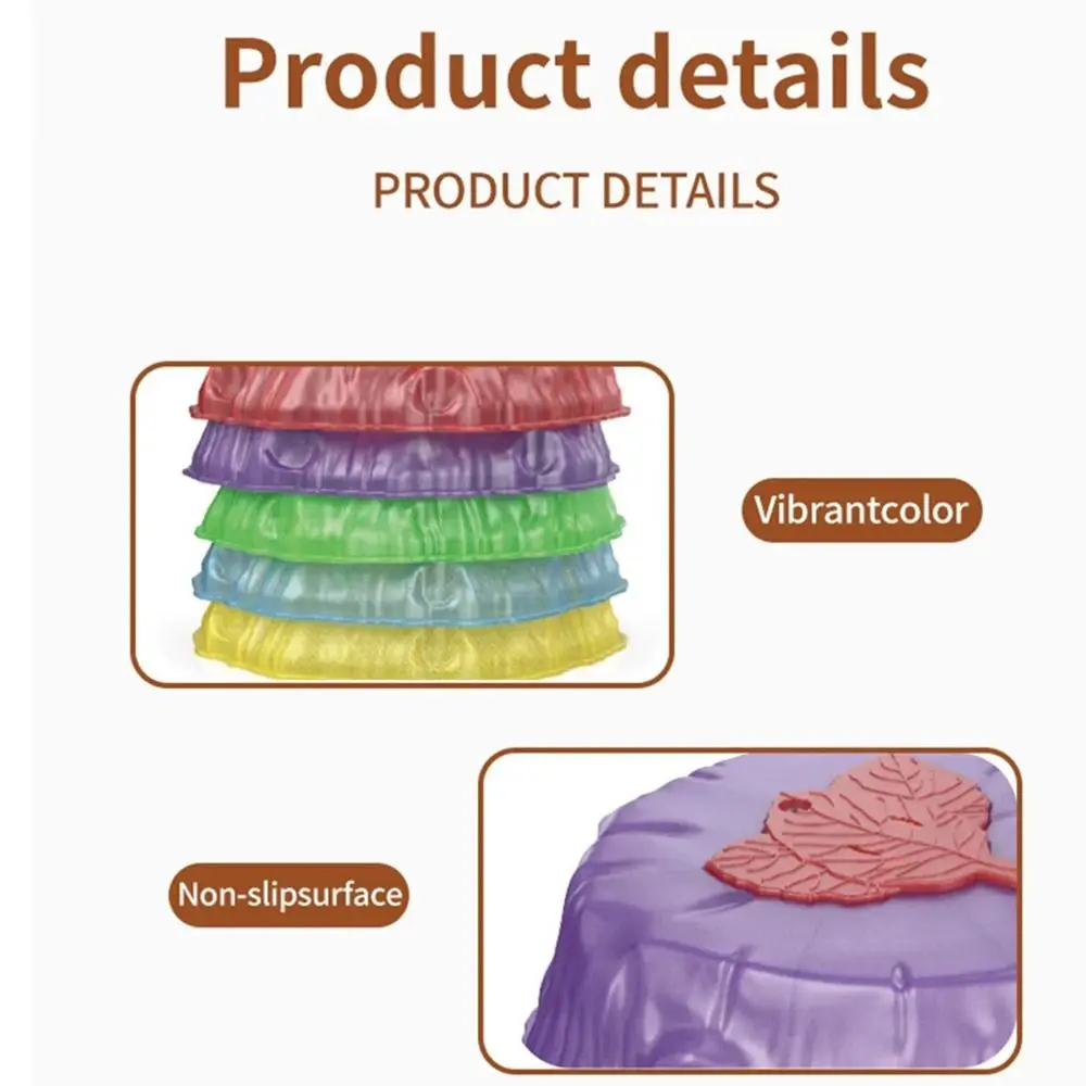 6/8 ชิ้น Sensory Integration Luminous Stepping Stones ลื่นส่งเสริมการประสานงานทักษะ Sensory อุปกรณ์การฝึกอบรมไฟ