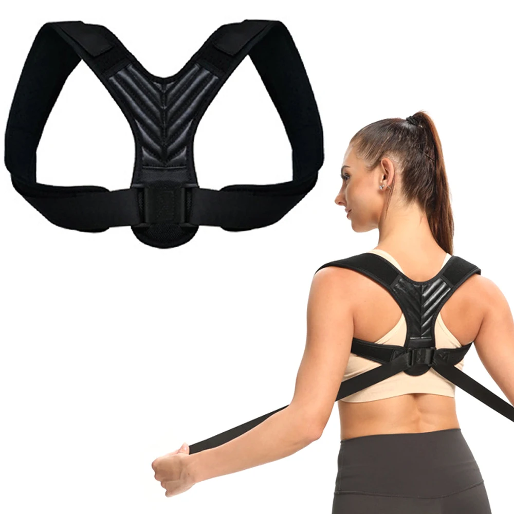 Adjustable Posture Corrector for Men Women Breathable Invisible Upper Back Brace Comfortable Support for Slouching Relief Office