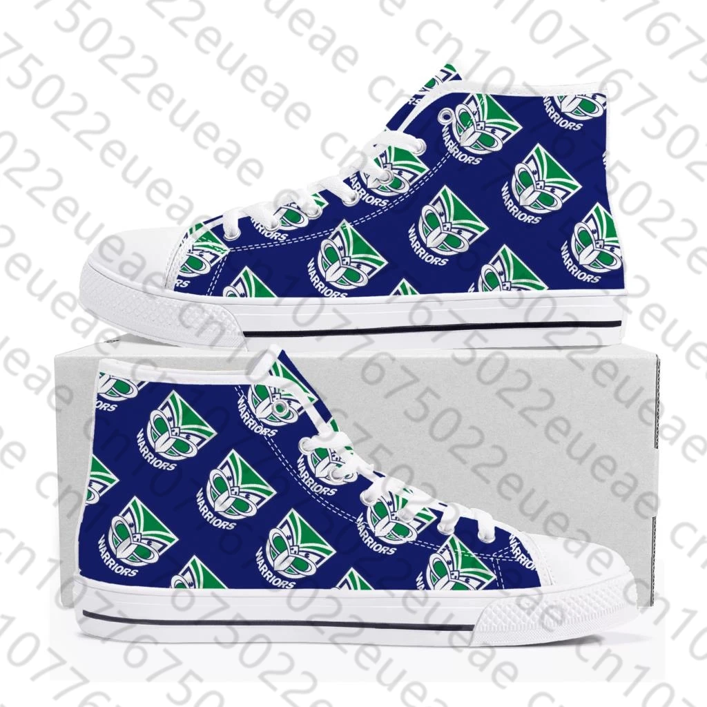 Nuova zelanda Australian Rugby High Top Sneakers uomo donna adolescente tela Sneaker di alta qualità Casual scarpe su misura scarpa fai da te