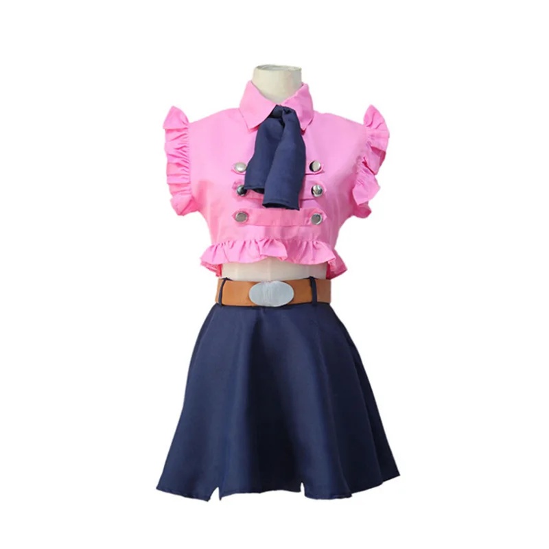 ชุดคอสเพลย์เจ็ดบาป ชุดฮาโลวีน อนิเมะ ตัวละครหญิงหลัก ชุดเอลิซาเบธ ชุดจีนโบราณ แฟชั่นผู้หญิง