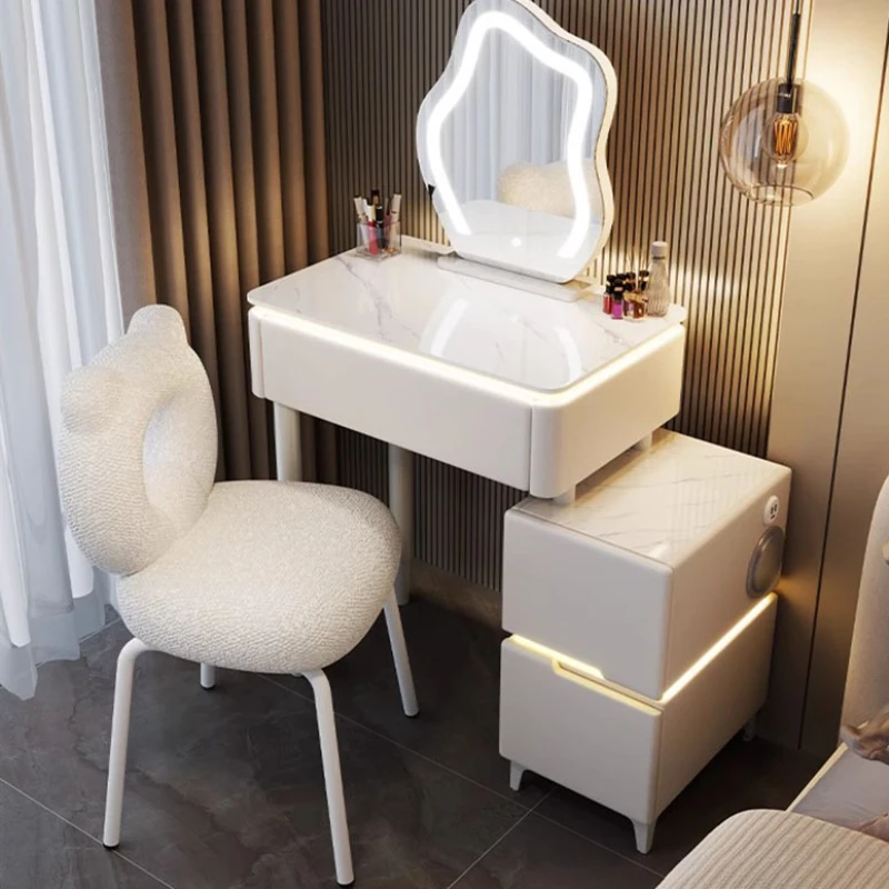 

Туалетный столик с зеркалом под раковину, спальные тумбочки, угловой роскошный туалетный столик, шкафчик, комнатная мебель для салона
