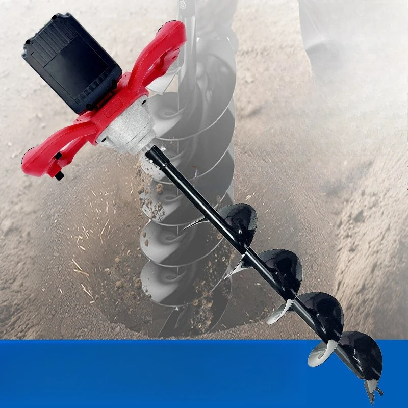 

Free shipping, electric ground drill, charging, digging machine, tree planting, hole drilling machine, agricultural planting,