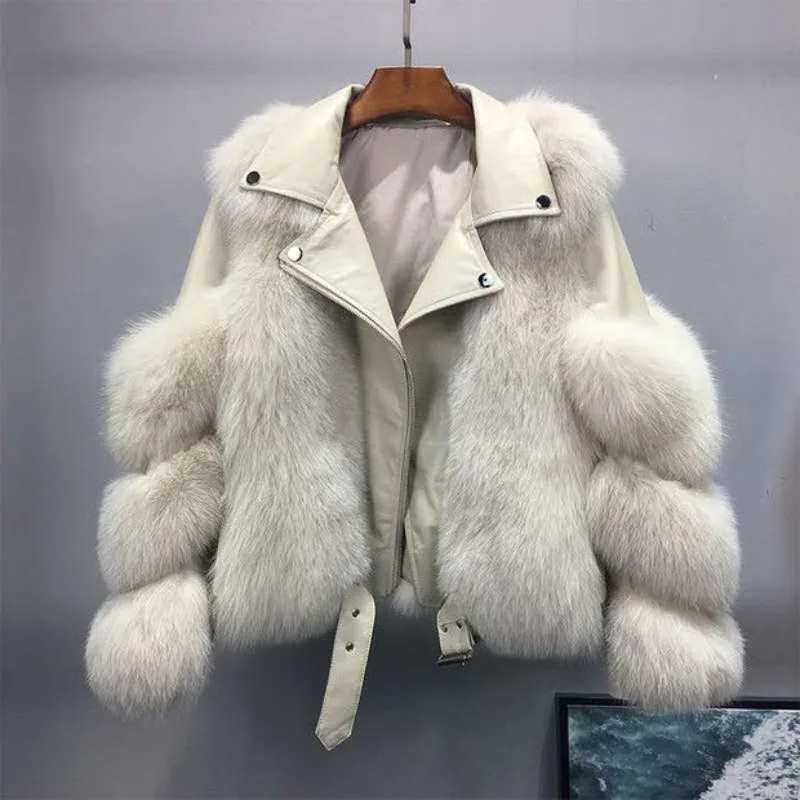 Fur Coat 2024 Autumn Winter New Women\'s Jacket Short Lady Clothing