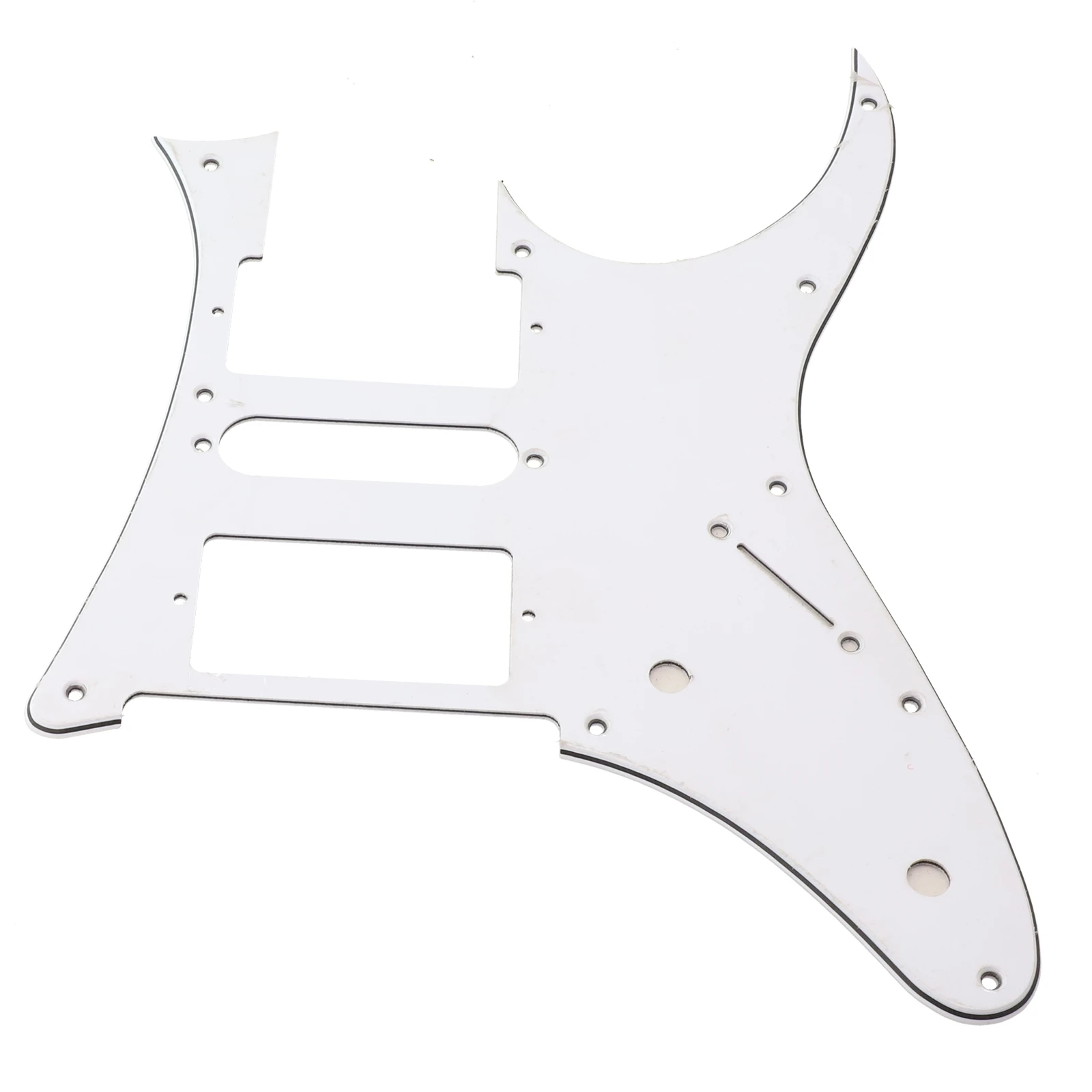 3 Ply Electric Guitar Pickguard Black Scratch Plate For Ibanez RG250 Style Guard Board Humbucker Replacement Scratch Plate