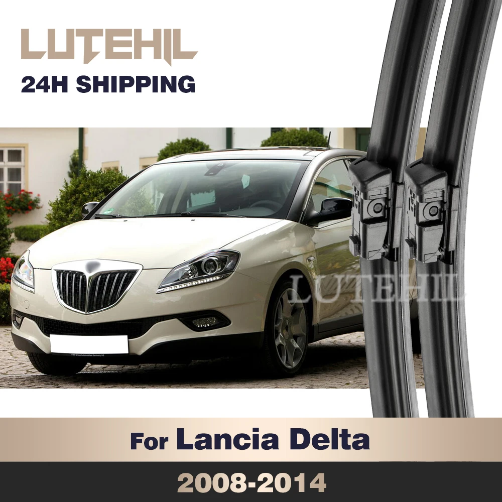 

Стеклоочиститель LUTEHIL для Lancia Delta 2008-2014 2009 2010 2011 2012 2013, щетки переднего стеклоочистителя, щетка для лобового стекла, 24 "+ 18"