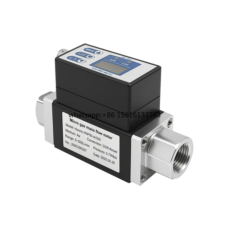 

OEM Flow Sensor, Gas Mass Flow Meter, RS485/4~20mA, for Nitrogen/hydrogen/oxygen/carbon Dioxide/helium/argon/methane