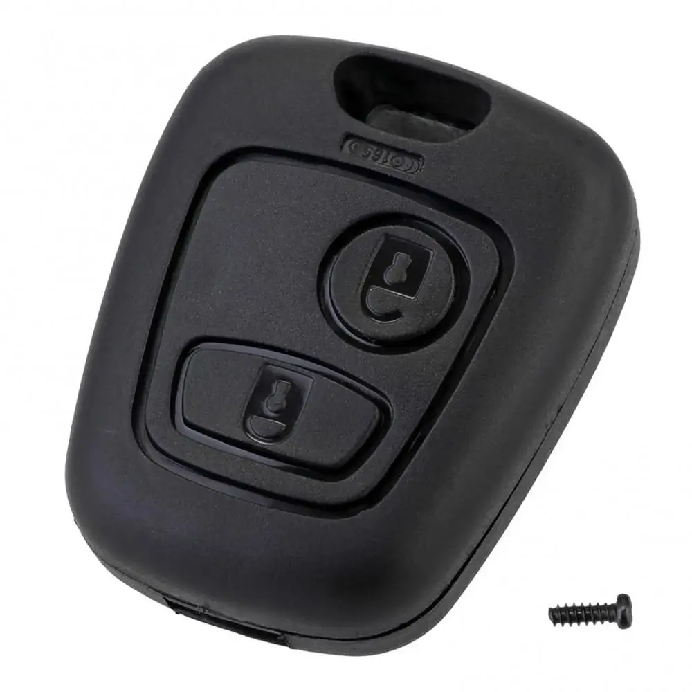 New 2 Button Car Key Fob Case Shell for Citroen-C1 C2 C3 C4 Peugeot 307 107 207 407