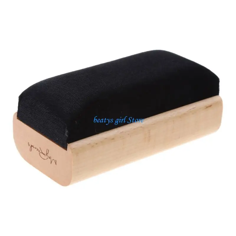 C7AB Wooden Brush Cleaner Anti-Static Brush for CD/for LP Vinyl Record Phonograph Turntable Player Accessories