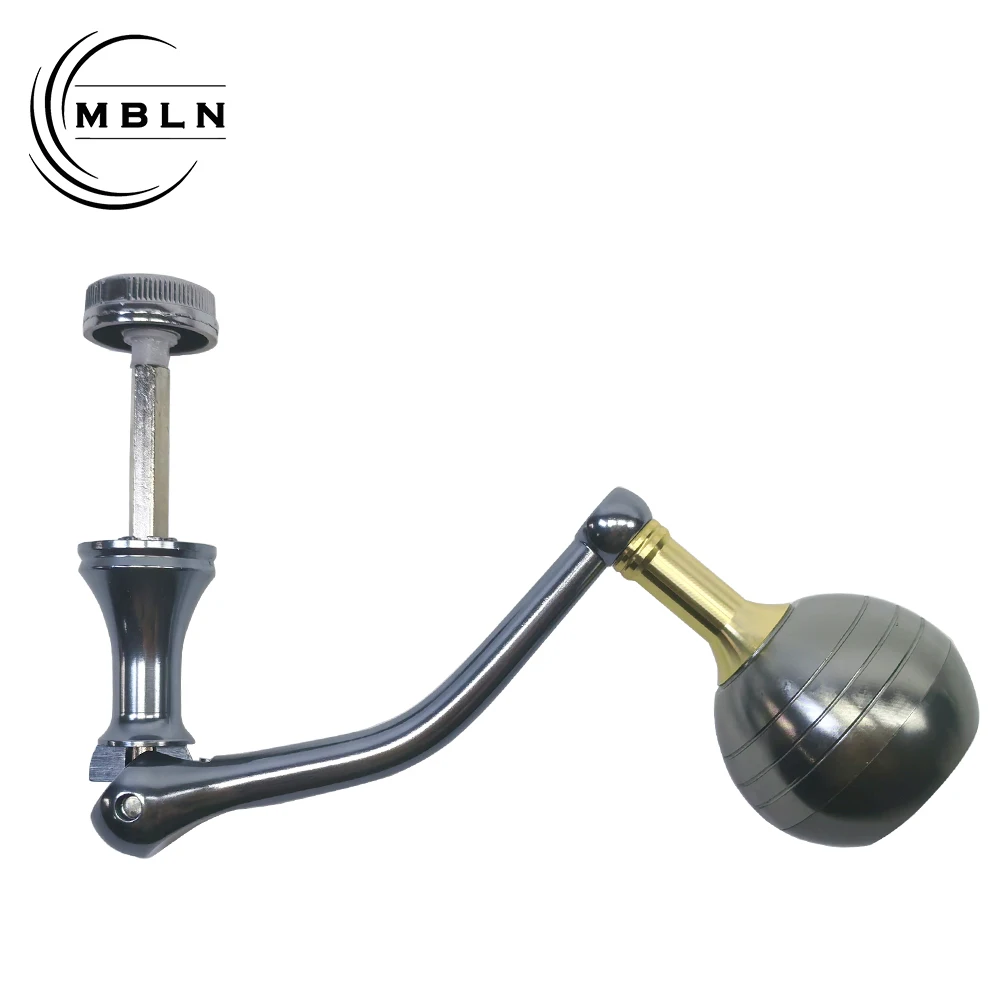 DIY Angelrollengriff, geeignet für Größe 8000–14000, Angelzubehör, Griff für Angelausrüstung aus Ganzmetalllegierung – Detail 5