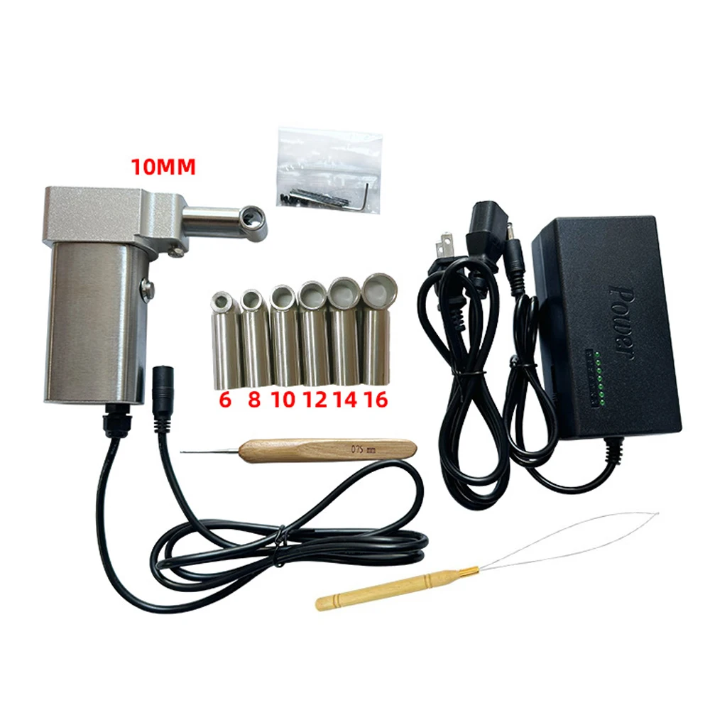 Instant Dreadlocks Hair Making Machine Easy DIY Semi-Automatic Dreadlock Machine Suitable for Long Human Hair and Synthetic Hair