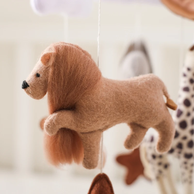 Sonajero de juguete para bebé de 0 a 12 meses, soporte de campana para cama, móvil de madera, campana para cama de ganchillo para recién nacido, soporte para juguetes colgantes, juguete para cuna infantil