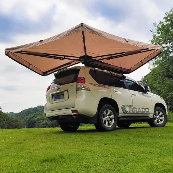 

270 Awning Rooftop Tent Sun Shelter Designed for Vehicle with Roof Rack- Right/Left Hand Driver Side Awning Radius