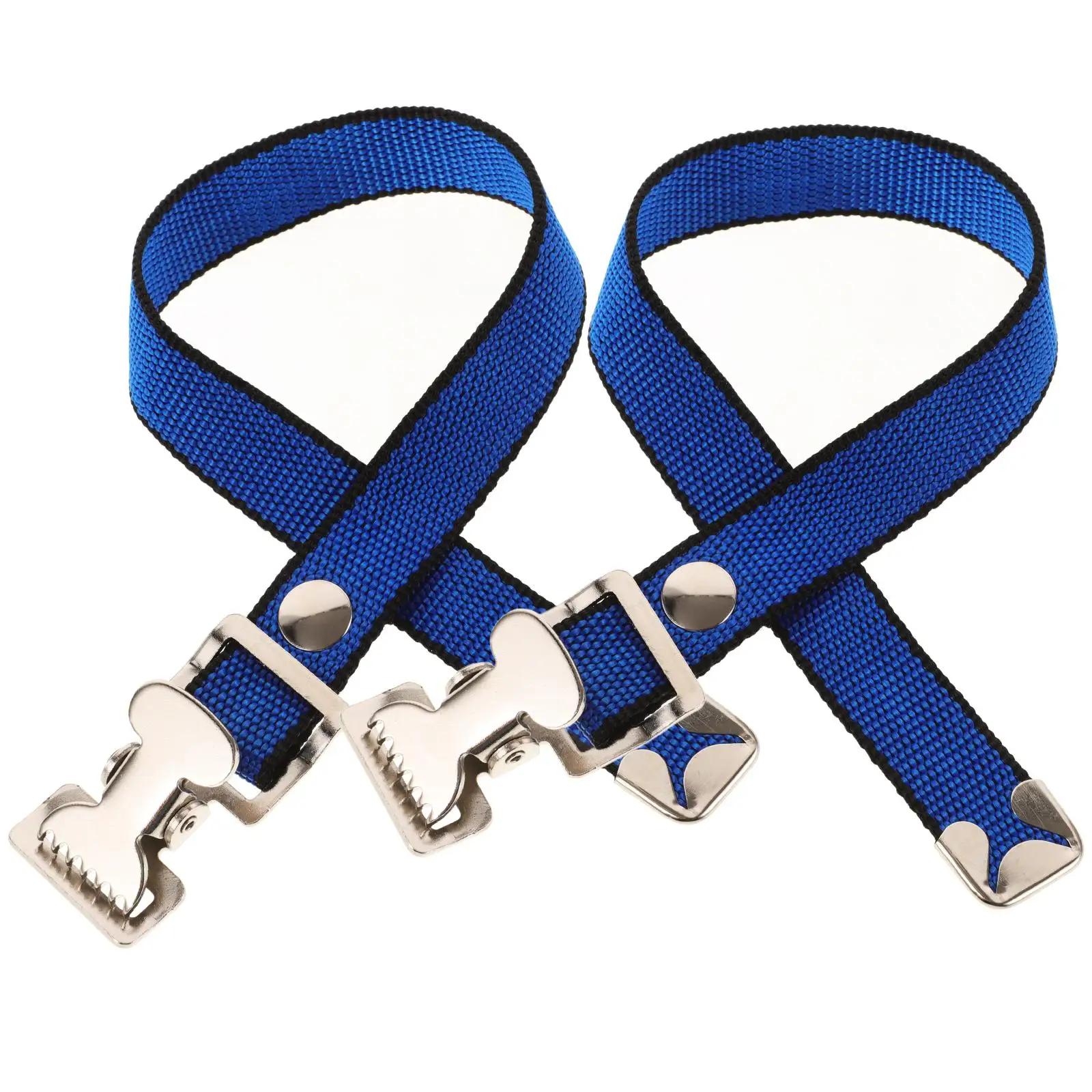 

2 Pcs Drywall Stilt Replacement Foot Straps Filling Adjustable for Feet Part Stilts Accessories Blue Leg Belt