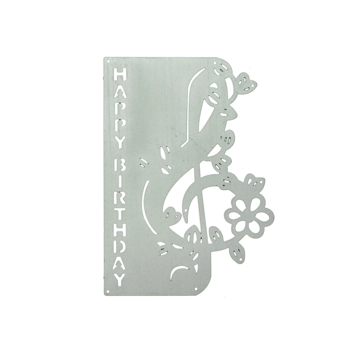 Metal Cutting Die Cut Floral Musical Note G-Clef Pattern Punch Stencil Handmade Birthday Card Background Clipart Scrapbooking