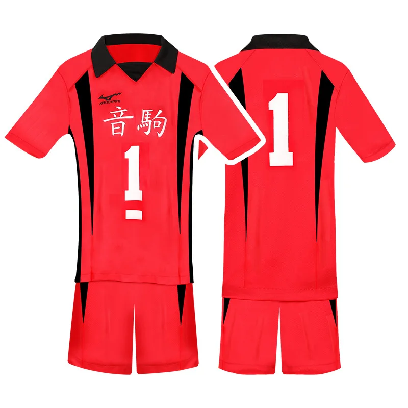 Volleyball Boys Anime Kuroo Tetsurou Kageyama Tobio Cosplay Costume Short-sleeved T-shirt Jersey