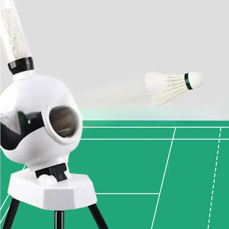 آلة تقديم كرة الريشة ذات النقطة الثابتة للمبتدئين، تدريب الأطفال، مدرب التأرجح الأوتوماتيكي #5