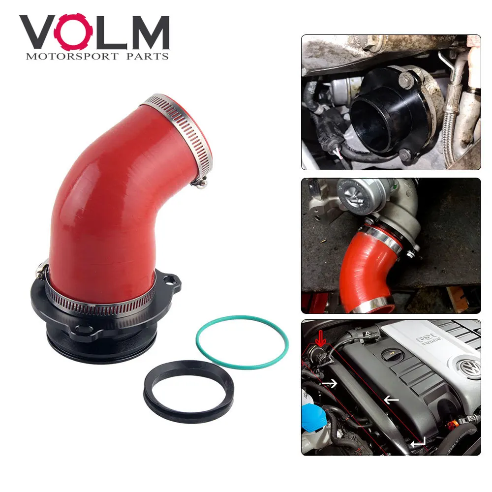 Rura usuwająca tłumik turbo do VW golf mk5 6 Audi S3 SEAT (silnik EA113 z turbodoładowaniem K04)