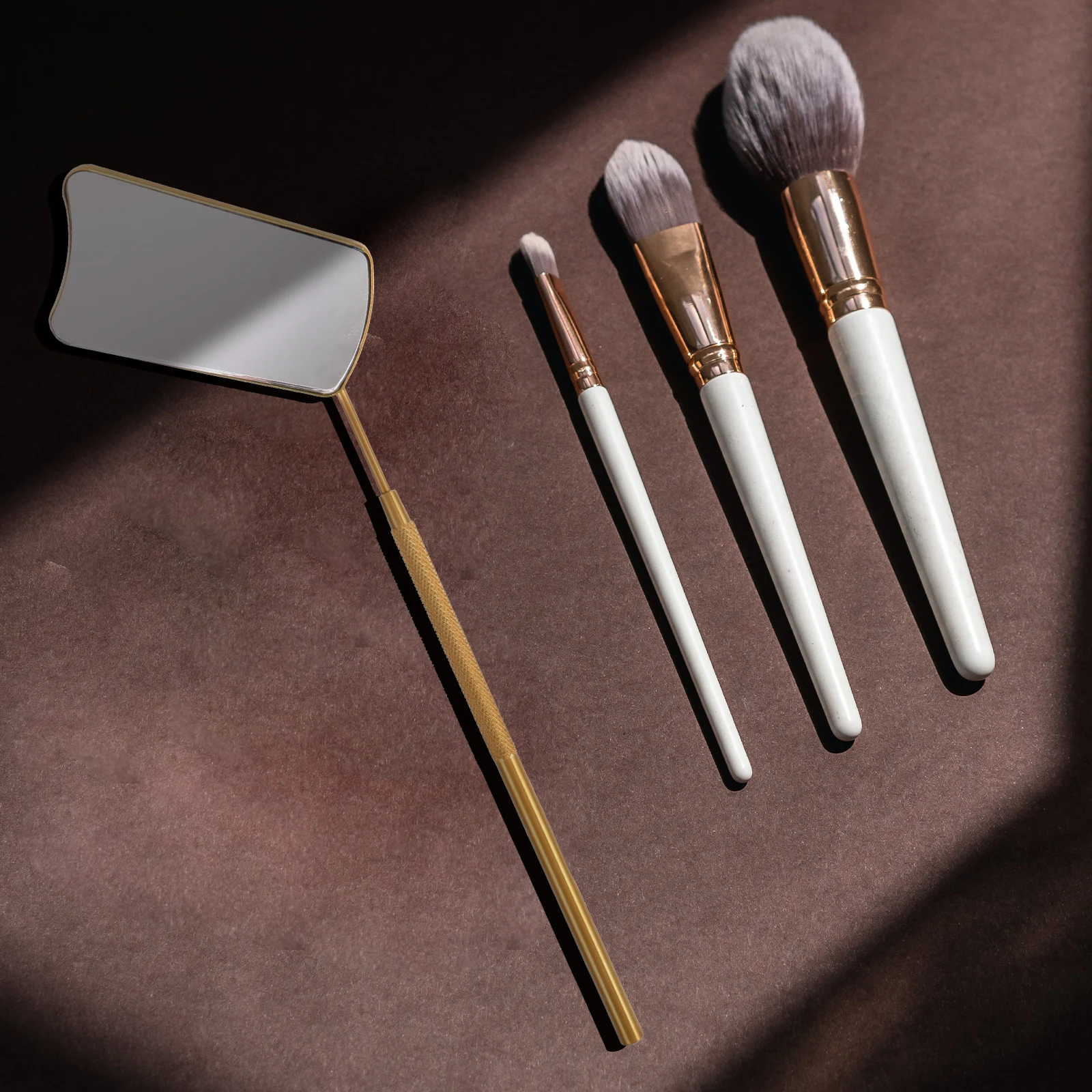 

Stainless Steel Eyelash Mirror Portable Handheld for Extensions Lash Inspection Tool Salon Beauty Supply Lash Mirror