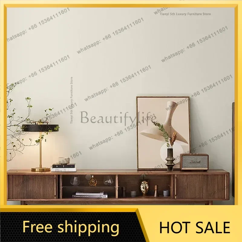 LSWooden TV Stands Supports Storage Luxury Cabinet TV Stands Modern Entertainment Center Home Furniture Televisie Kast LLTS
