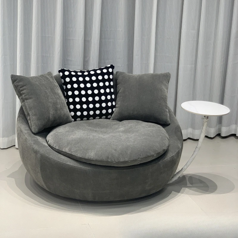

Итальянское простое вращающееся кресло-яйцо, ленивый диван-кресло, для общежития, для учебы, поворотное кресло для дома, водонепроницаемое