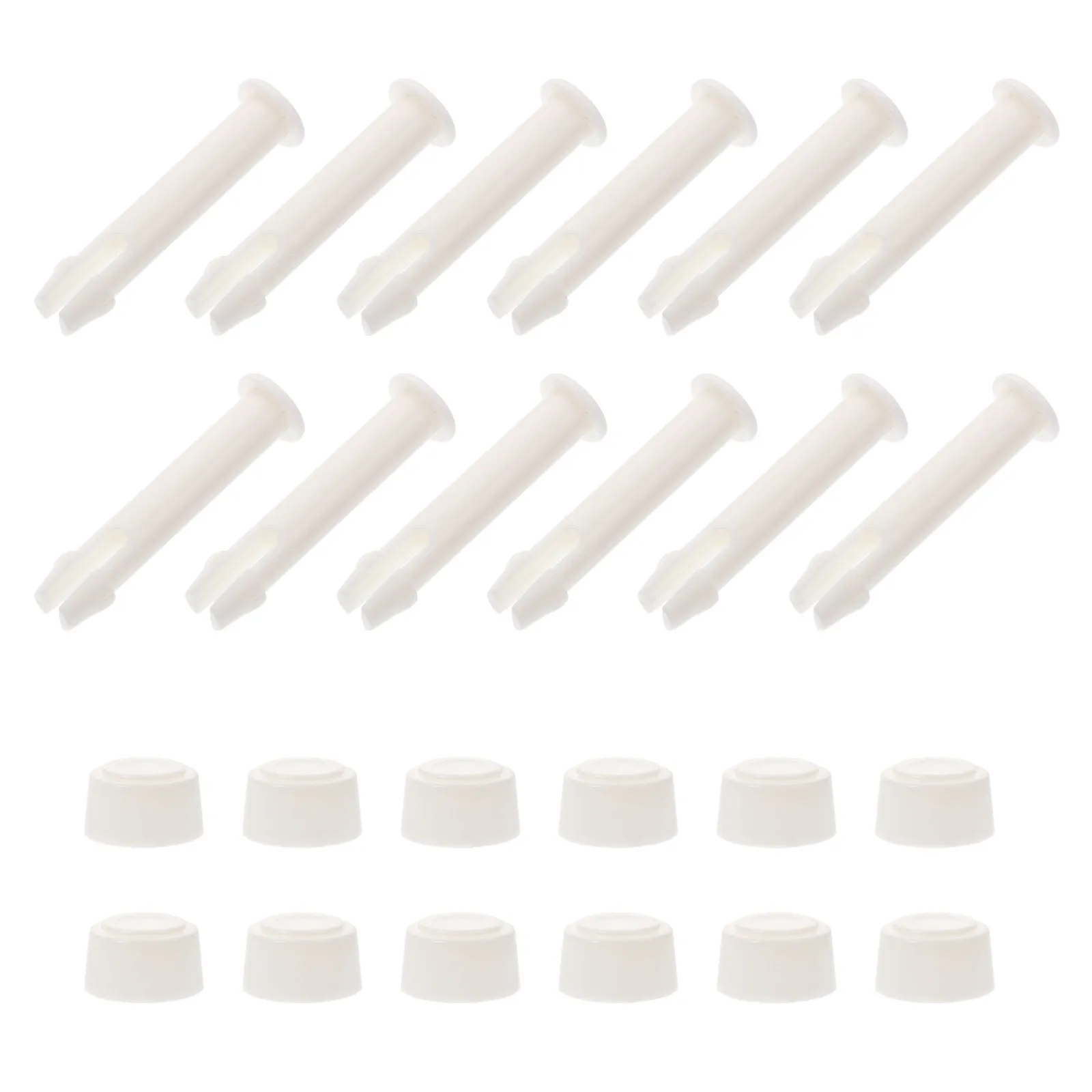 12 Pcs Swimming Pool Accessories Framed Connector Pin Plastic Joint Fittings Connecting