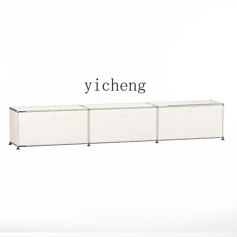 

Zhonggu Module Combination Stainless Steel Sideboard Cabinet Modern Simple TV Cabinet
