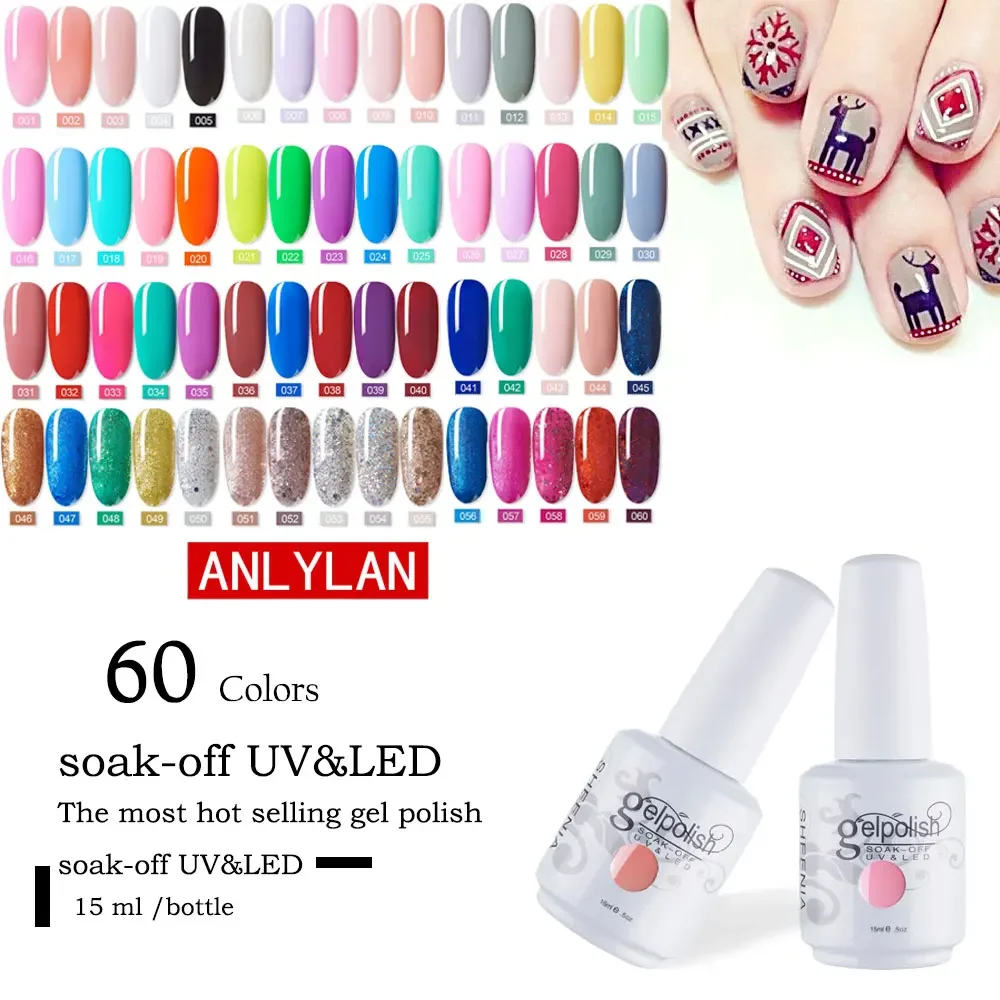 Sheenia 15ml Base/Top Coat Nail Gel Primer Matt Top Coat UV Gel Nail PolishSoak off Varnish UV Gel Polish Manicure Nail Art