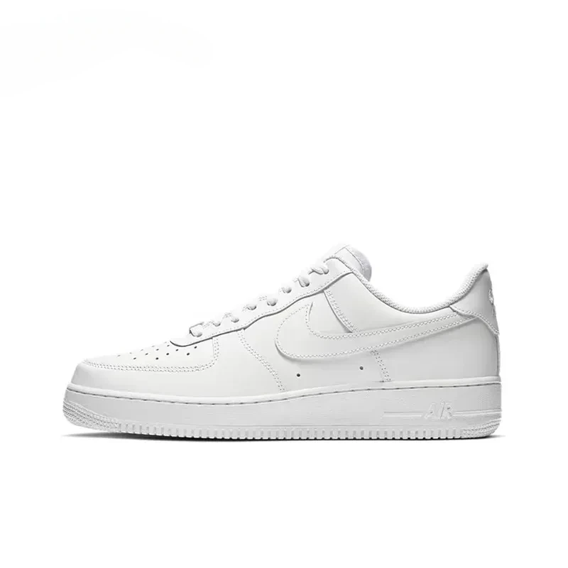 حذاء Nike Air Force 1 07 الرياضي للرجال والنساء للجنسين حذاء تزلج خفيف ريترو