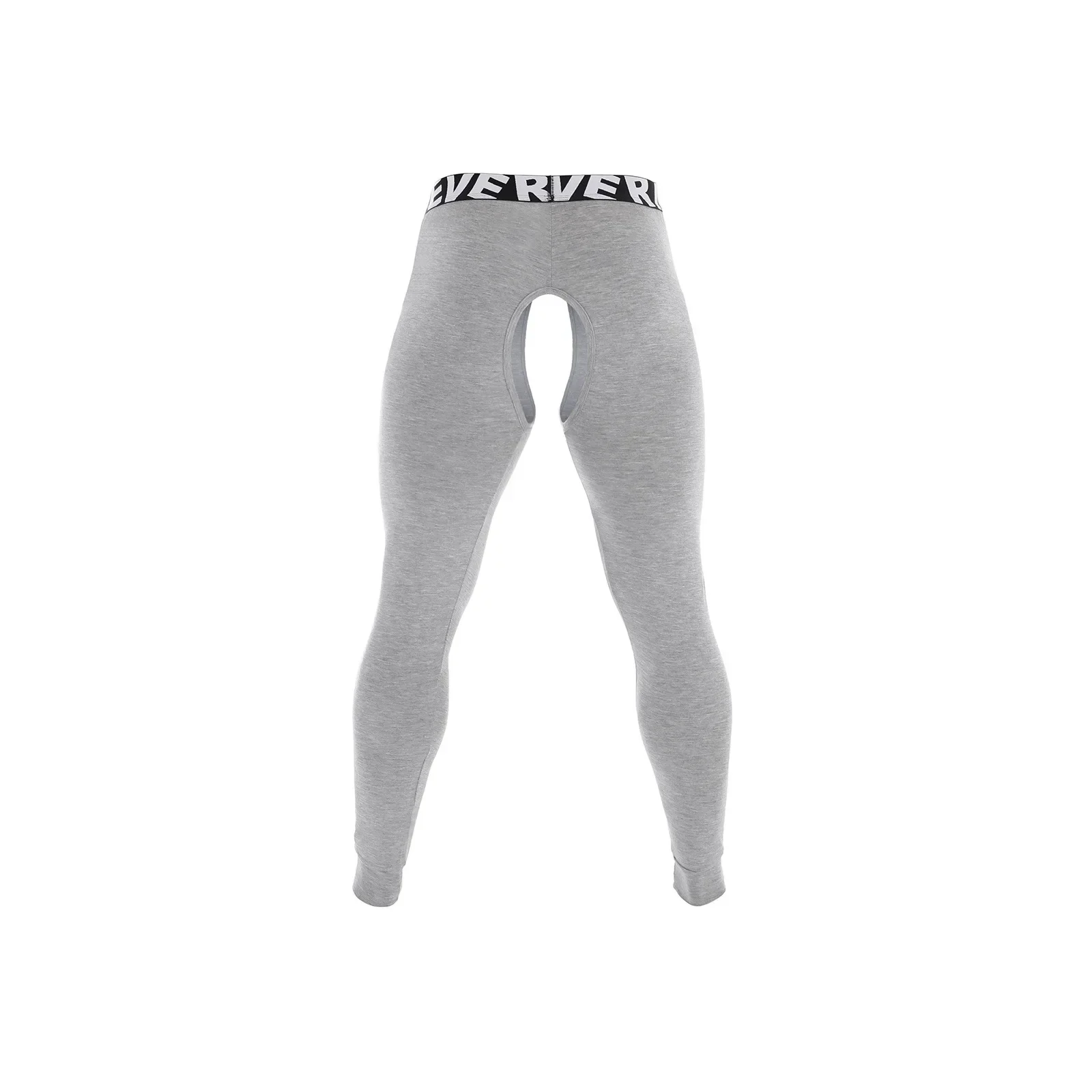 

Men's Warm Thermal Underwear Bottom Modal Slim Fit Open Crotch Breathable Soft Comfortable Sweat Absorp Leggings Basic Long John