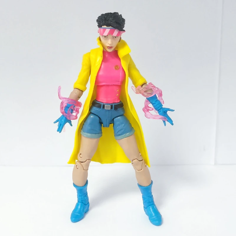 

Marvel Legends X-Men Jubilee 6 дюймов Свободная фигурка Коллекционная подвижная модель Настольный орнамент Украшение Детские игрушки Подарок