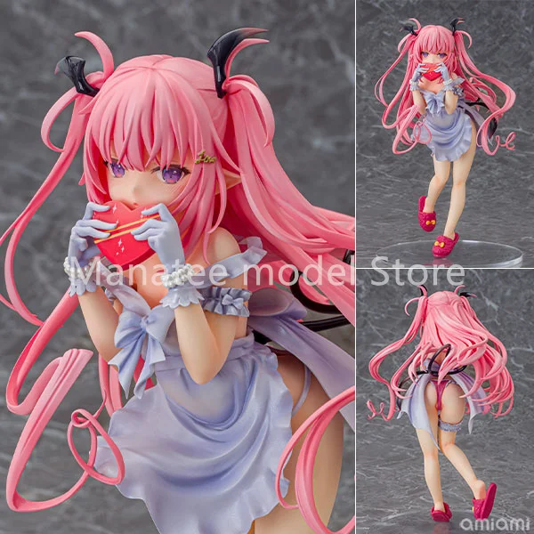 Bishop's Rondo asli sucubus luluma Valentine ver. 1/6 PVC Action Figure Anime Model koleksi mainan hadiah boneka