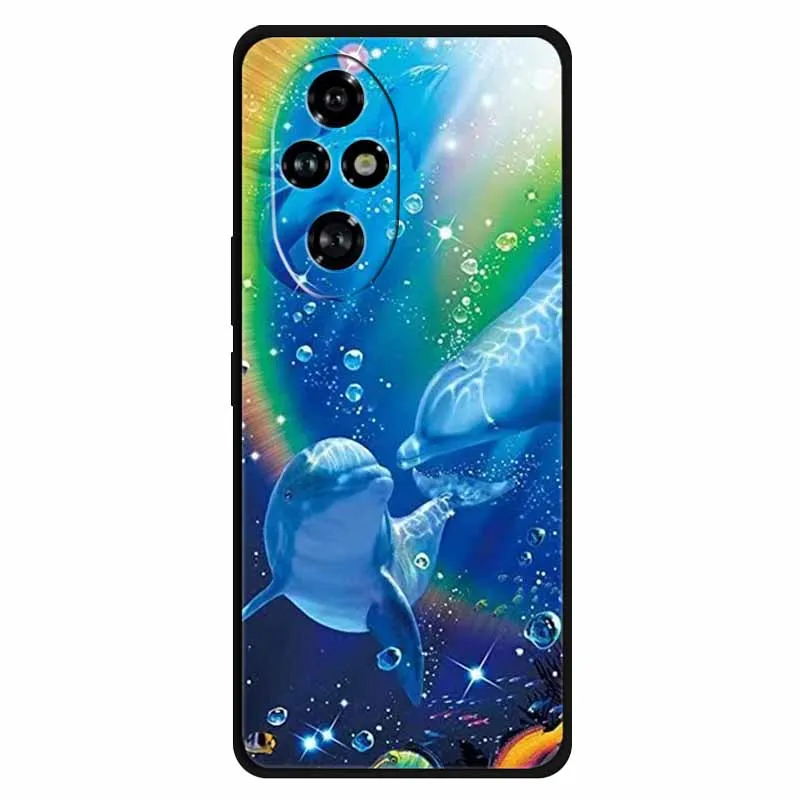 For Honor 200 Case Soft Silicone Landscape Fashion Back Cover For Honor 200 Pro Cases Honor200 200pro Lovely Protection Shells