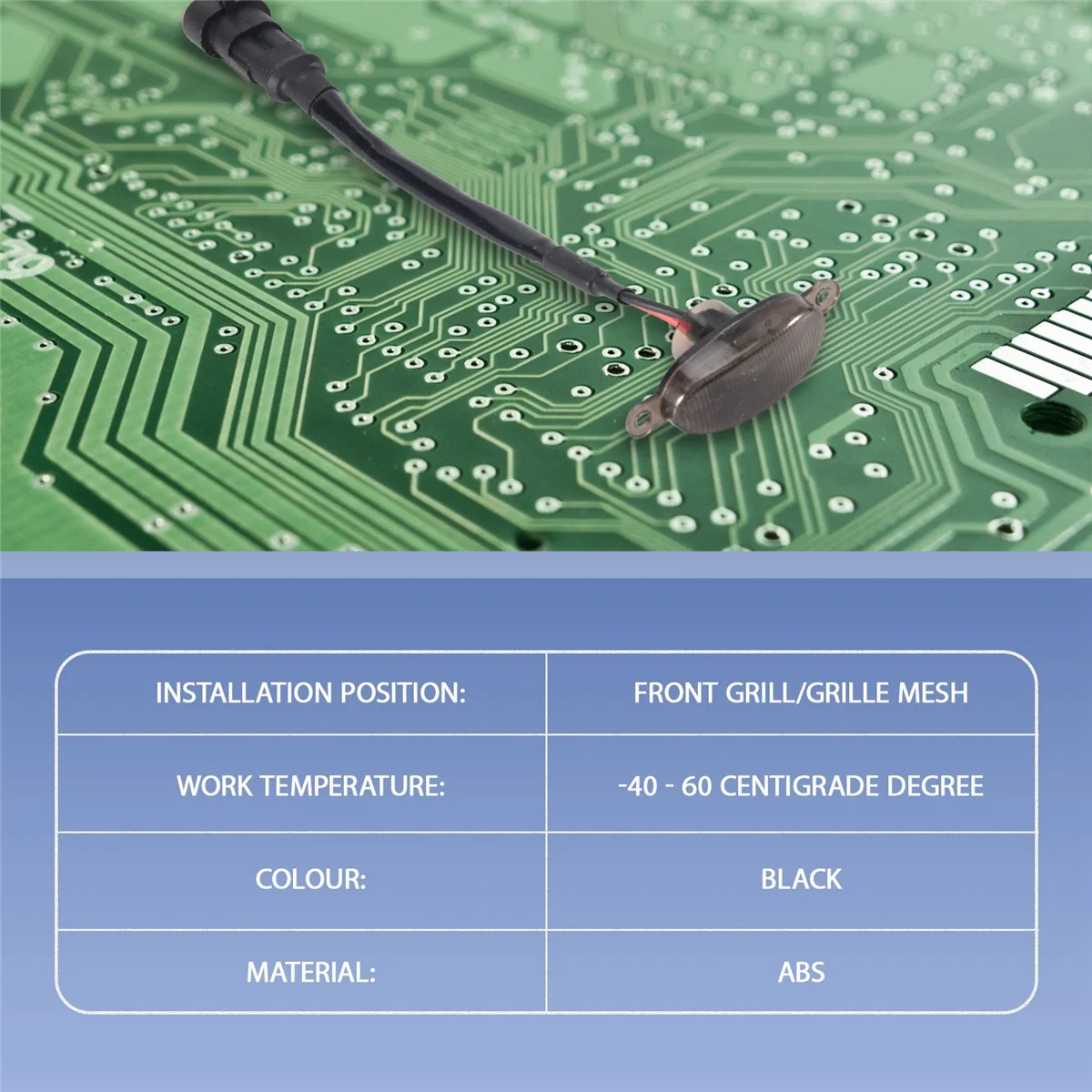 포드 F-150 F150 2009-2018 용 LED 프론트 그릴 주행등, 4X 랩터 스타일 스모크 렌즈 앰버