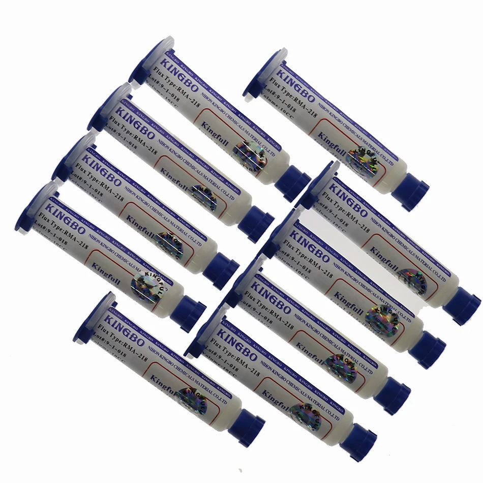 KINGBO RMA-218 No-Clean BGA Reballing Solder Ball Repair Solder Flux Paste 10CC